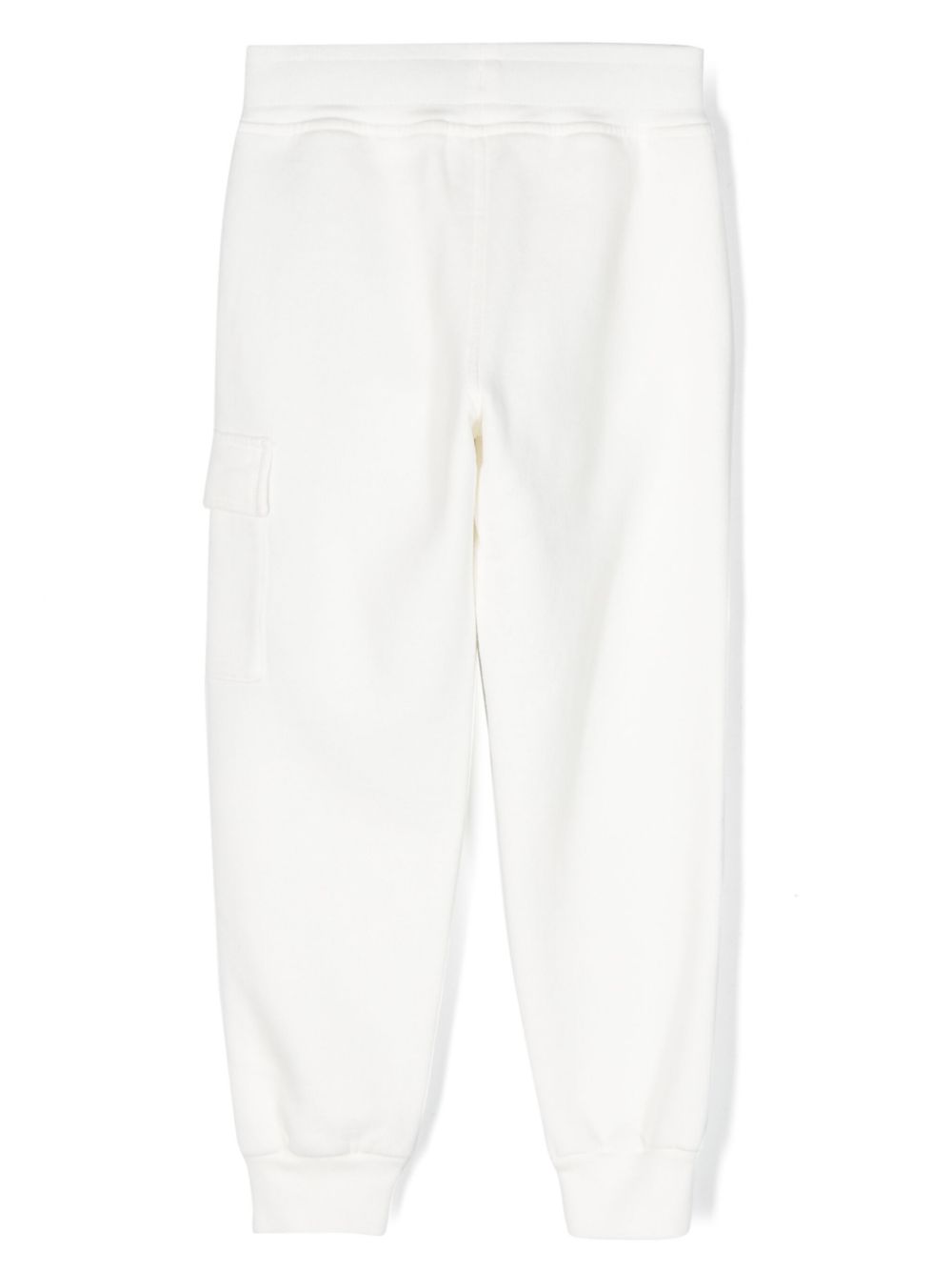 C.P. Company Kids Lens cotton track pants - Wit