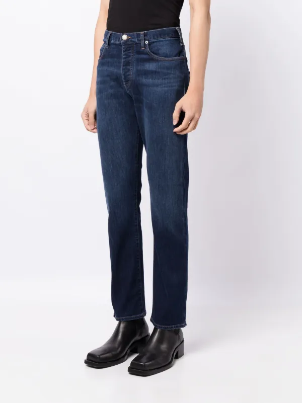 Emporio Armani J21 ストレートジーンズ | ブルー | FARFETCH JP