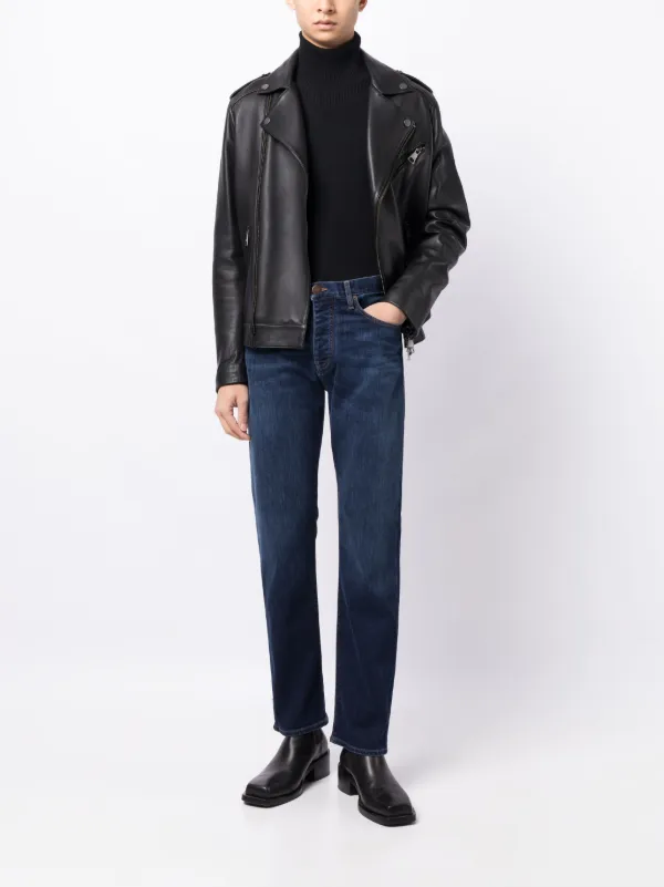 Emporio Armani J21 straight-leg Jeans | Blue | FARFETCH JO