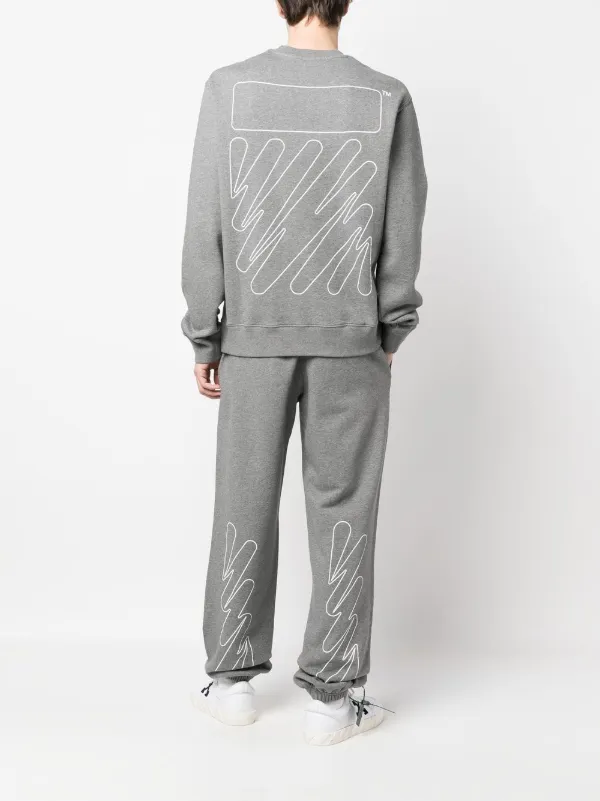 Off-White Wave Diagonal Track Pants - Farfetch