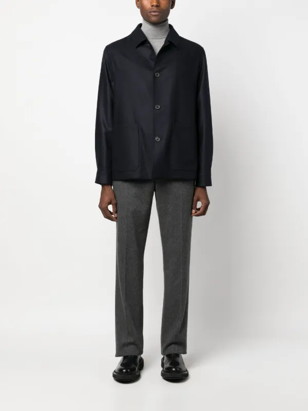 Wool button up jacket discount