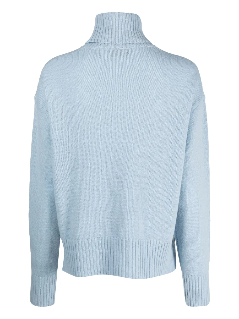 Roberto Collina roll-neck merino-blend jumper - Blauw