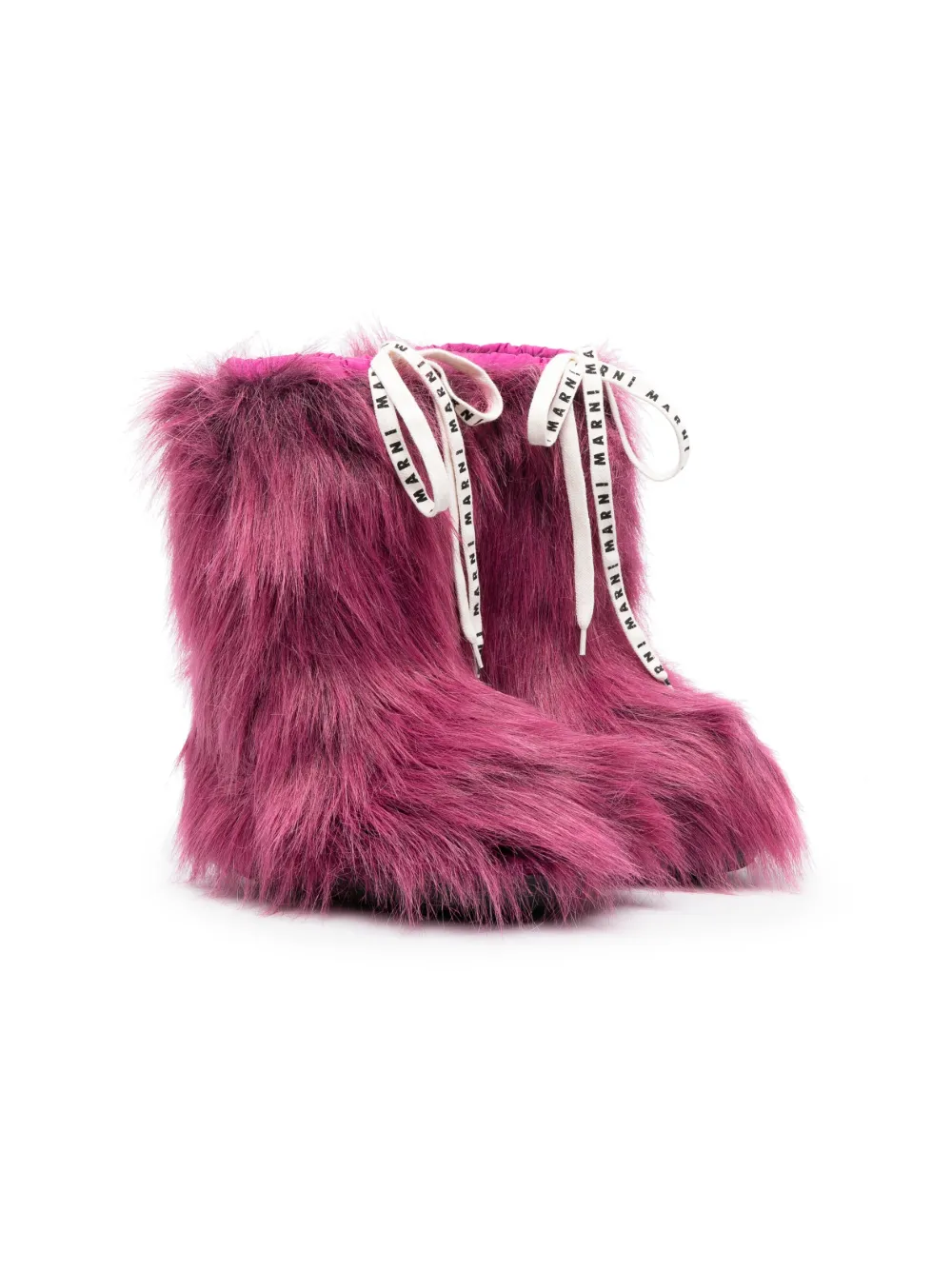 Marni Kids botas con agujetas | rosado | Image 1