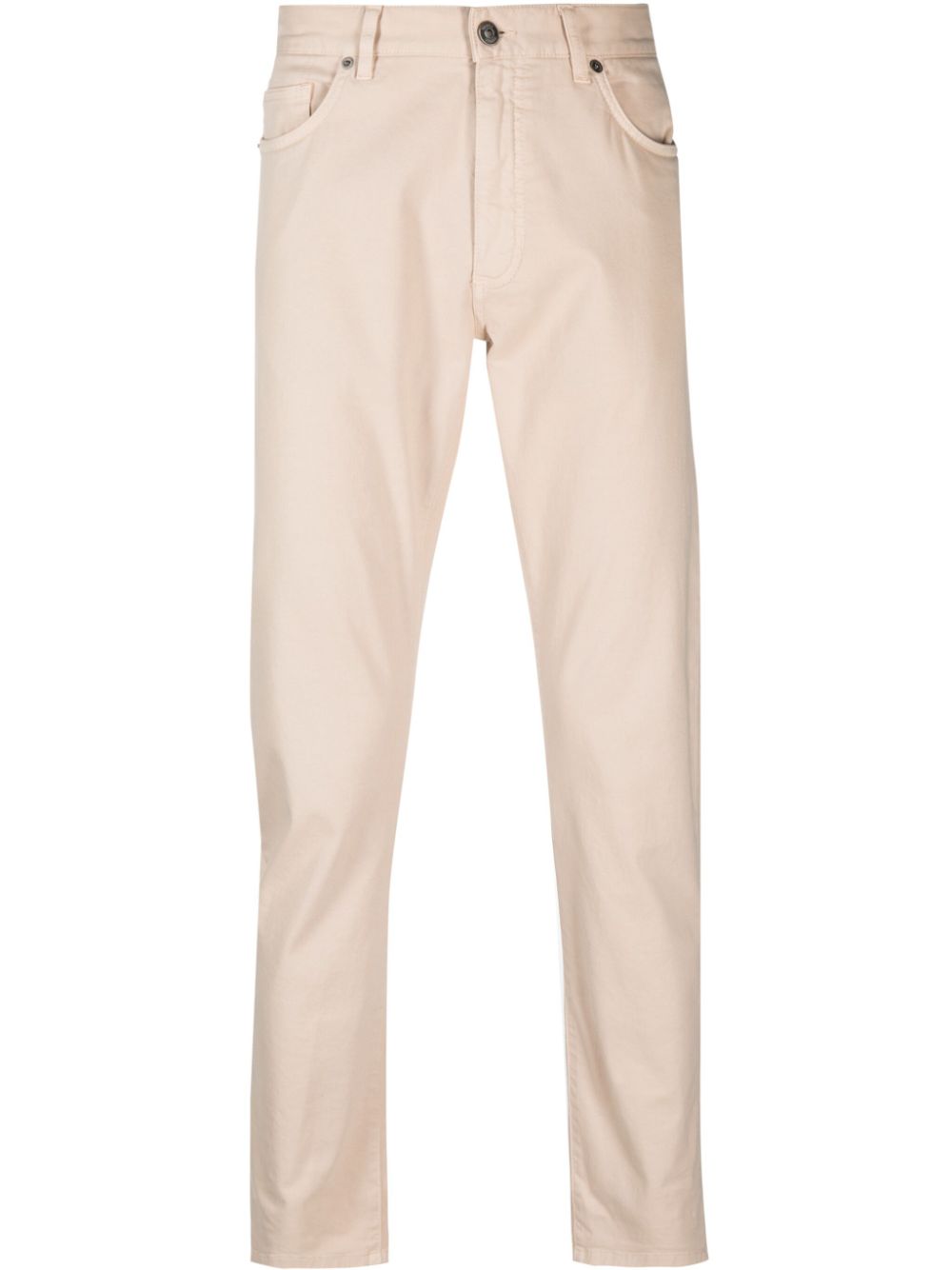 Zegna mid-rise straight-leg trousers - Neutrals