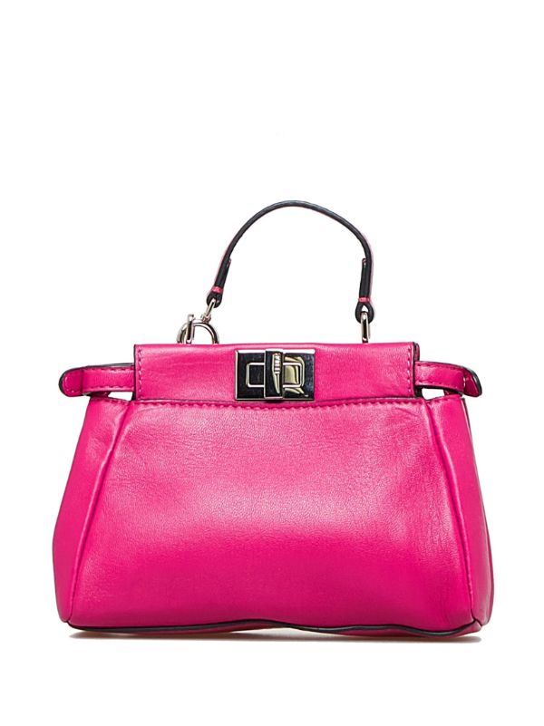 Fendi peekaboo clearance pink