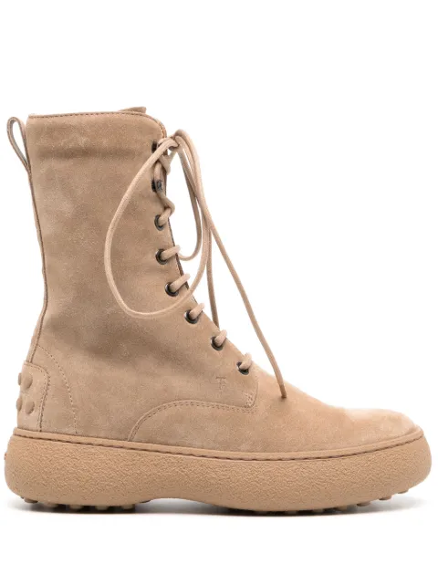 Tod's W. G. calf leather boots