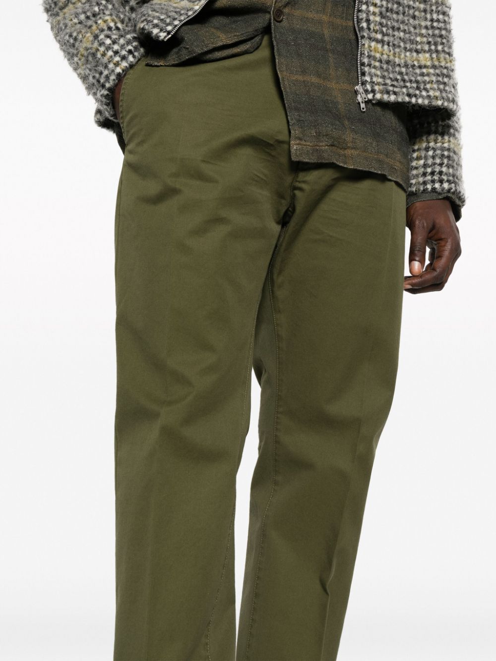 Dsquared2 Broek met logoprint Groen