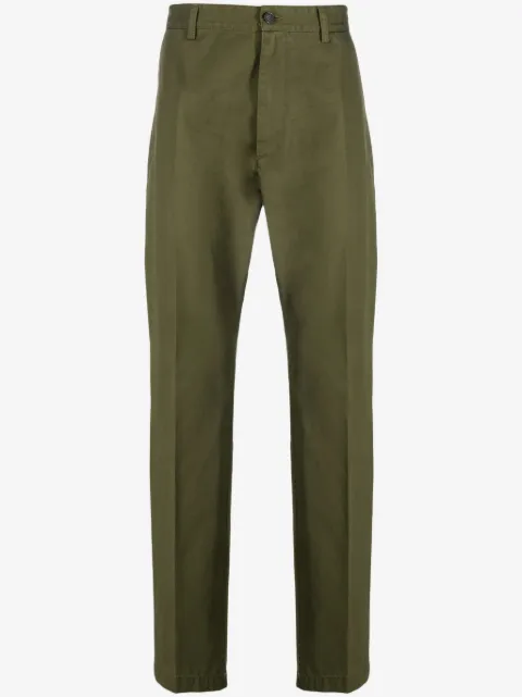 DSQUARED2 pantalon droit à logo imprimé