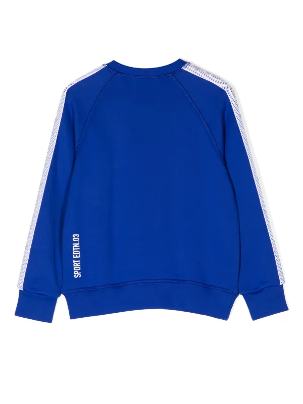 Dsquared2 logo tape sweatshirt best sale