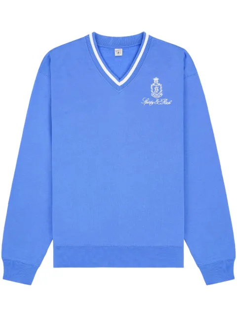 Sporty & Rich Vendome V-neck sweatshirt