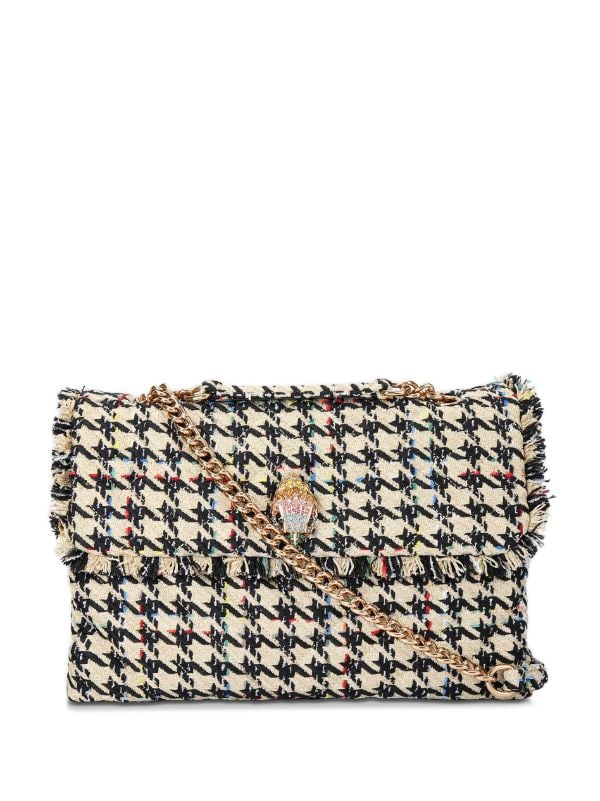 Kurt Geiger London Tweed Kensington Schultertasche Farfetch