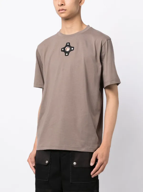Craig Green short-sleeve organic-cotton T-shirt | Brown