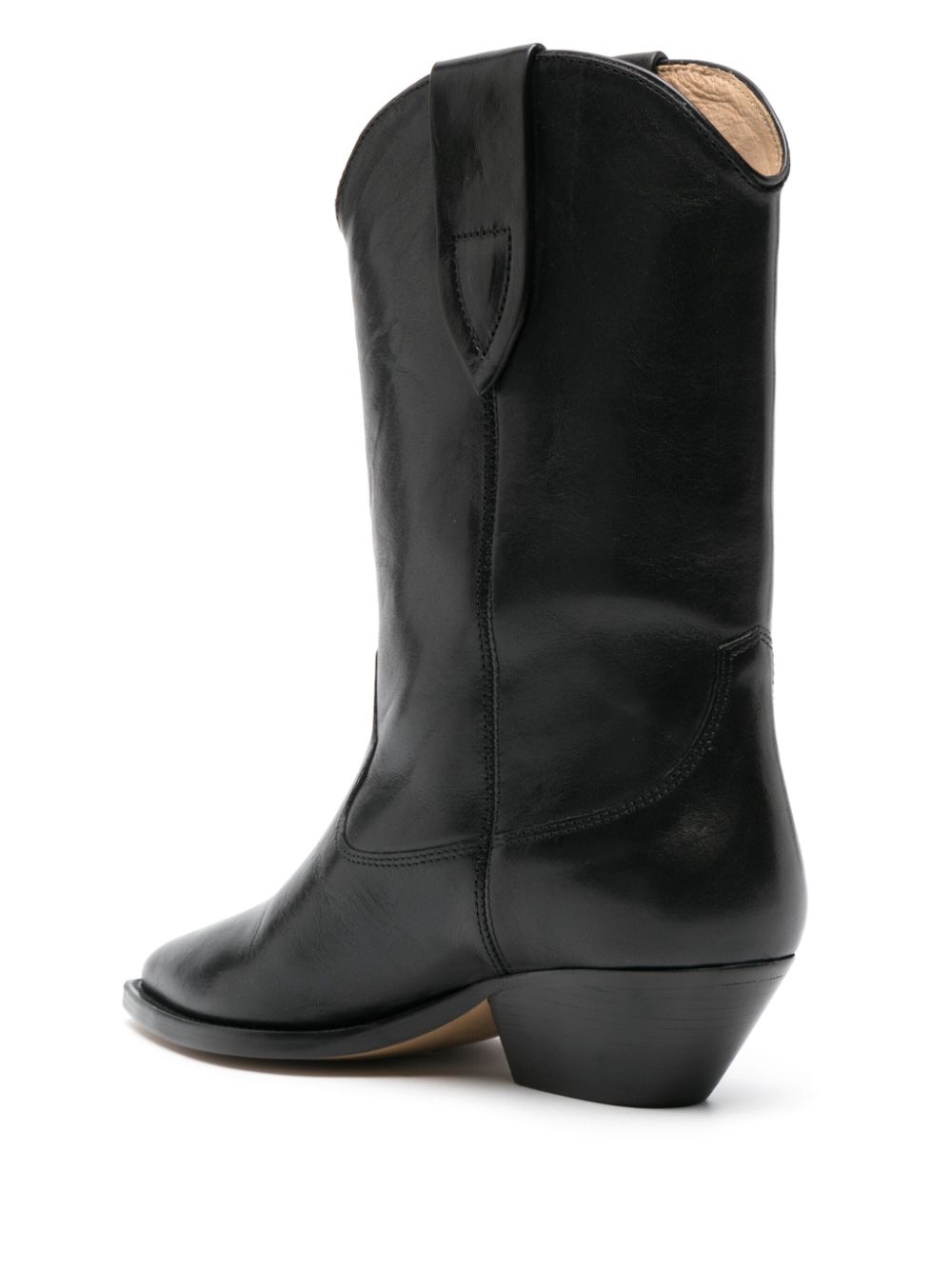 ISABEL MARANT leather block-heel boots Women