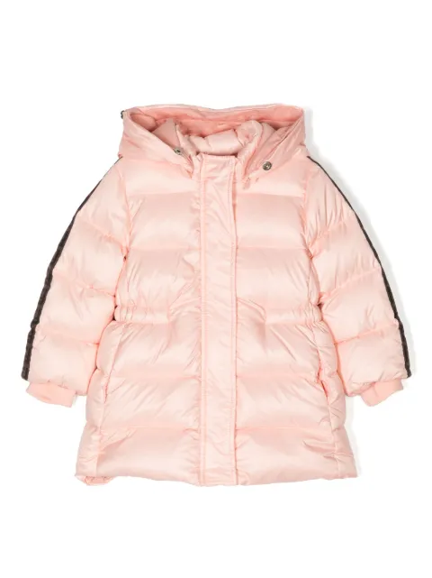 Fendi Kids Gefütterter Mantel mit FF-Print
