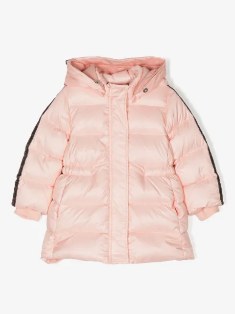 Fendi Kids FF logo-print padded coat