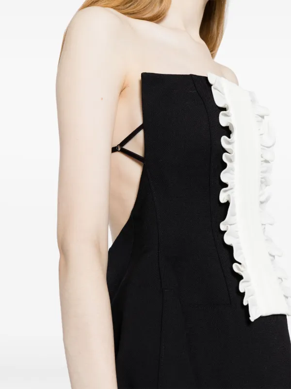 Strapless clearance sleeveless shirt