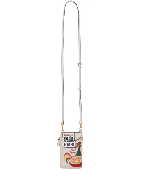 Anya Hindmarch Cornflakes leather phone pouch