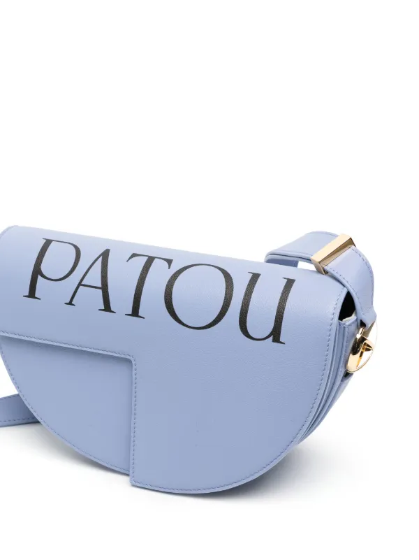 【PATOU】ショルダーバッグ Patou ロゴ ショルダーバッグ | ブルー | FARFETCH JP