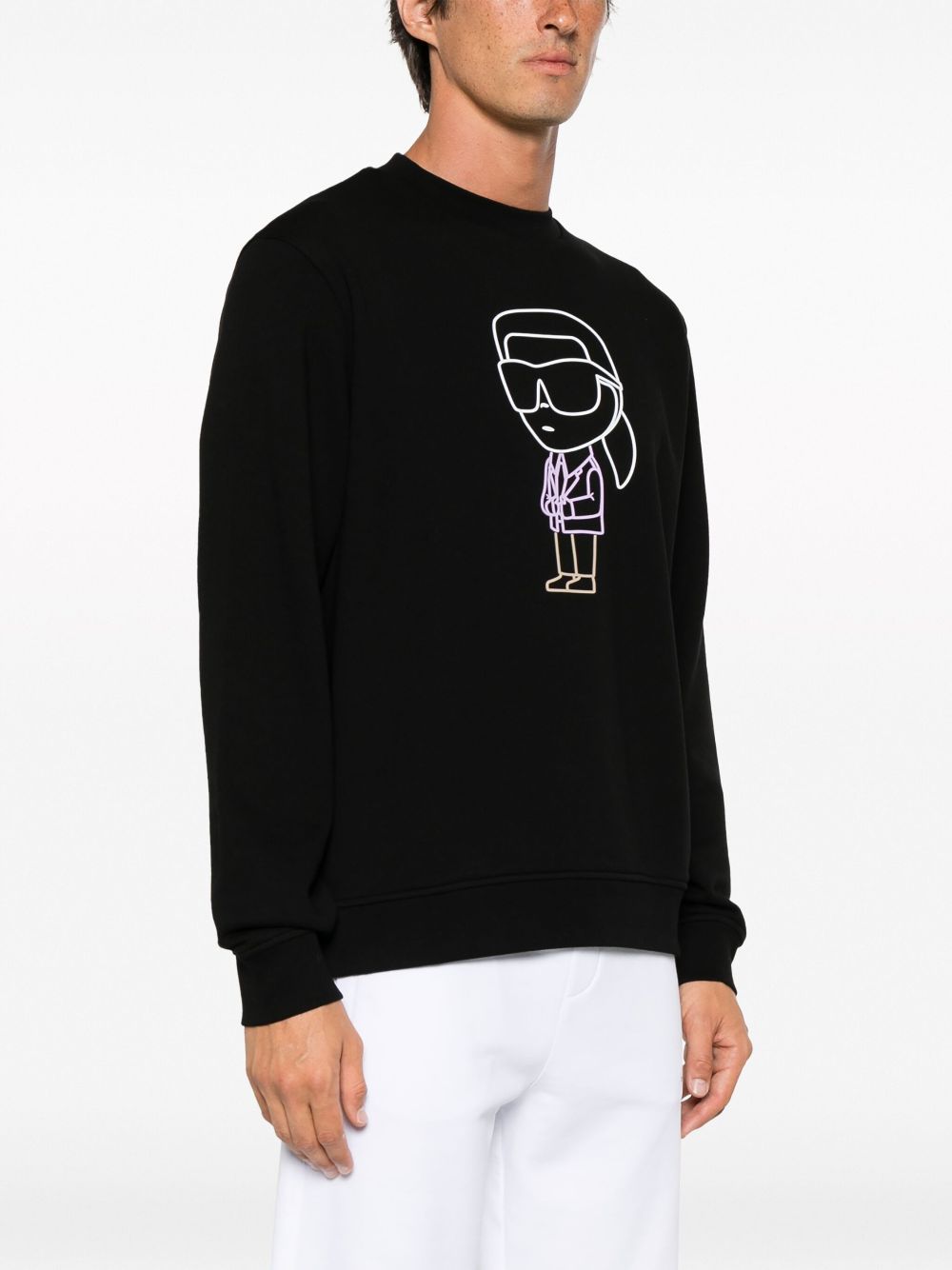 Karl lagerfeld ikonik on sale sweatshirt