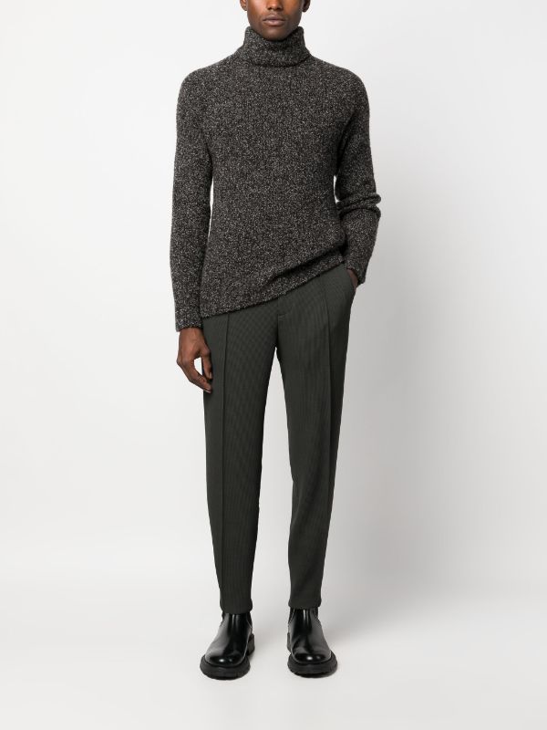 Giorgio's rollneck jumper in cashmere and silk