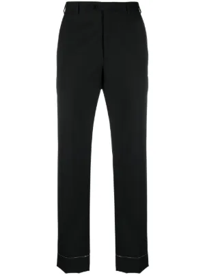 Comme Des Garçons Homme Plus ジップトリム パンツ | ブラック