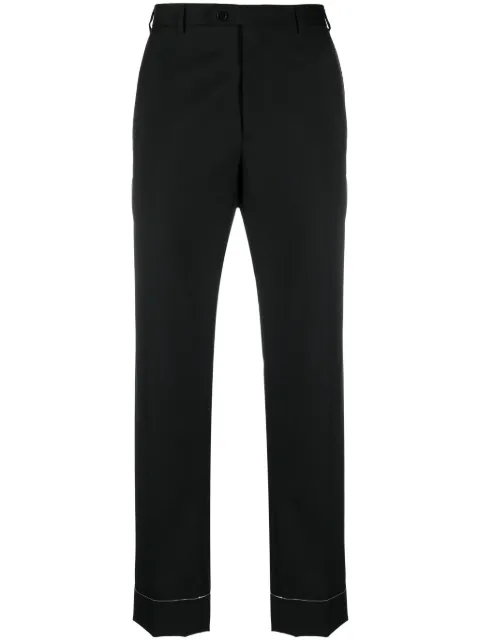 Brioni pantalones de vestir rectos