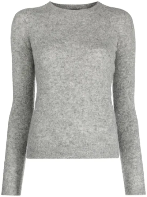 Roberto Collina crew-neck ribbed-knit jumper