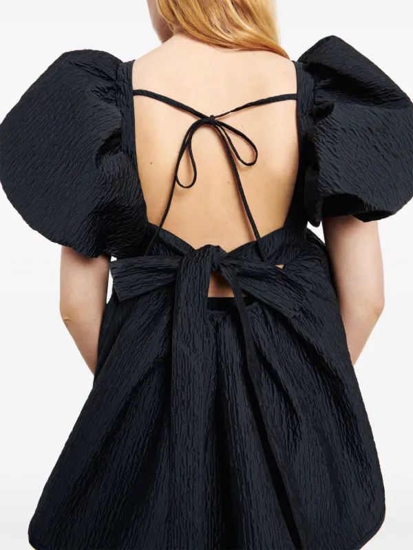 セシリーバンセンCECILIE BAHNSEN ALMA BLOUSE ALMA | TOP STRIA MATELASSÉ WHITE