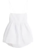 Cecilie Bahnsen Selena matelassé cotton blend top - White