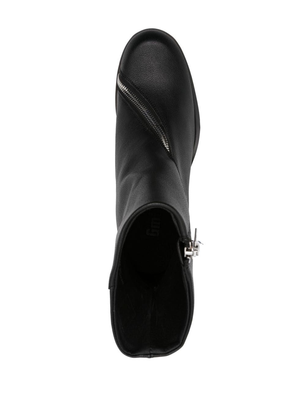 Shop Gmbh Ergonomic Riding 75mm Logo-engraved Boots In Black