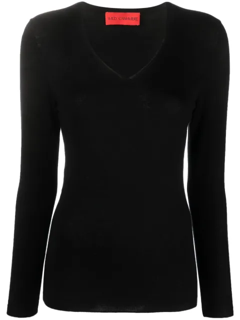 Wild Cashmere Brigitte V-neck jumper