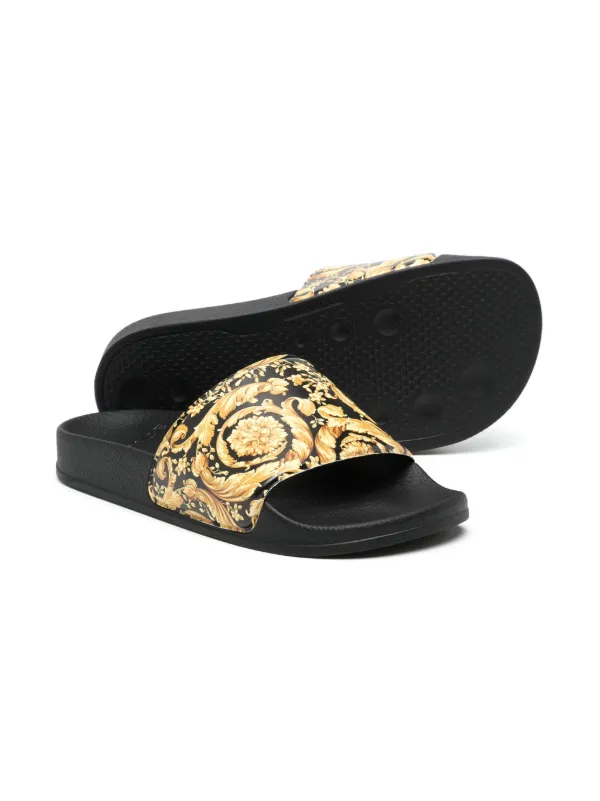 Versace barocco slides best sale
