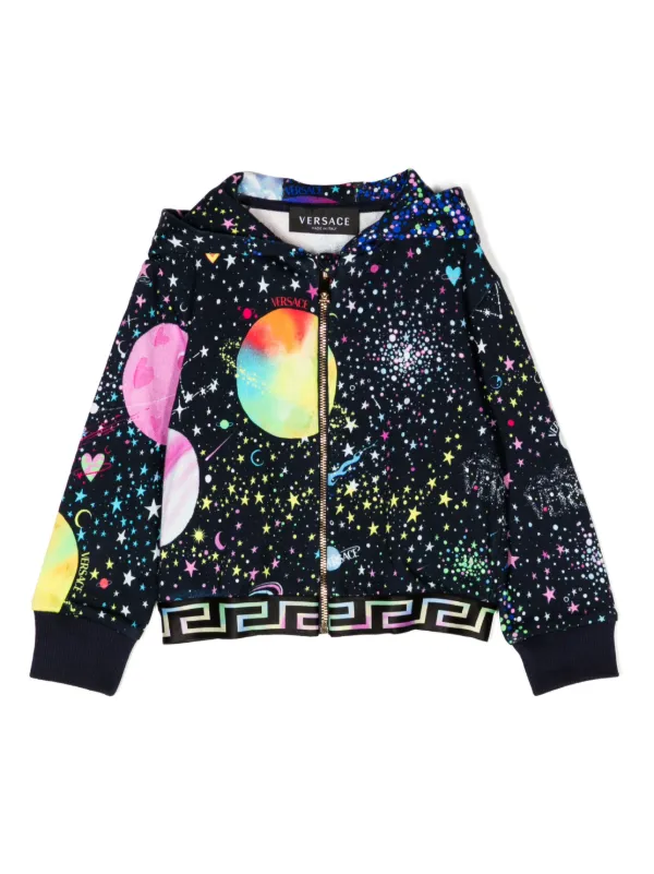 Galaxy outlet kids hoodie