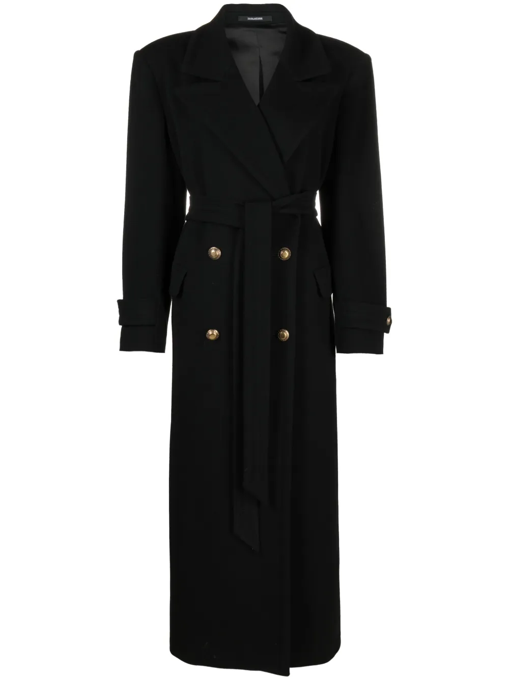 Tagliatore Julia belted double-breasted coat | Smart Closet