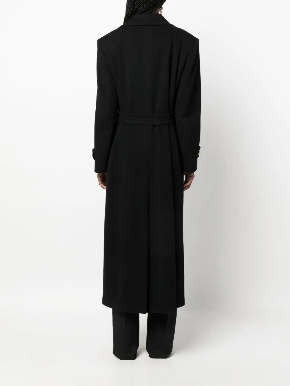Tagliatore Julia belted double-breasted coat | Smart Closet