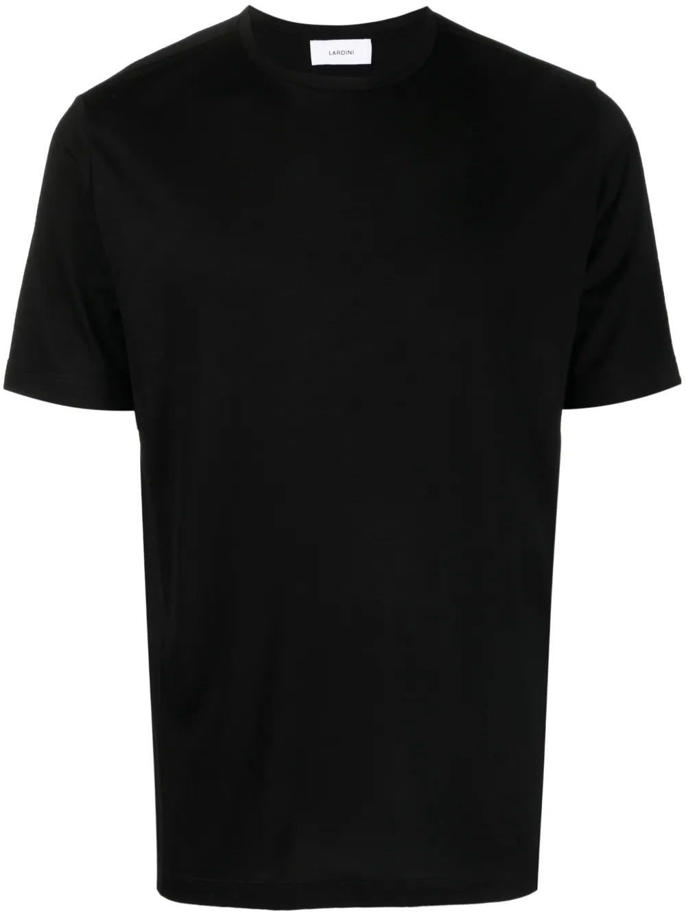 Lardini short-sleeve crew-neck T-shirt – Black Lardini short-sleeve crew-neck T-shirt – Black