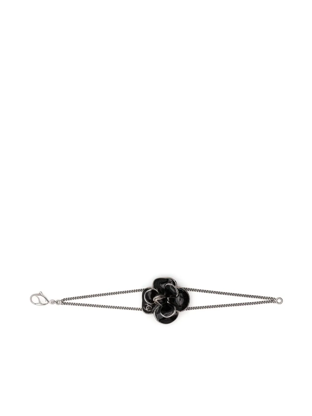 CHANEL Pre-Owned 2008 Camélia chain bracelet | Silver | Image 1