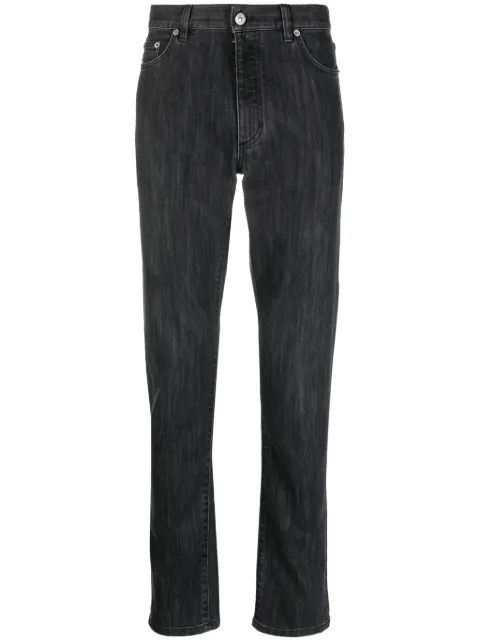 Zegna slim-fit cotton-blend jeans