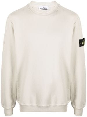 Cream stone shop island sweatshirt