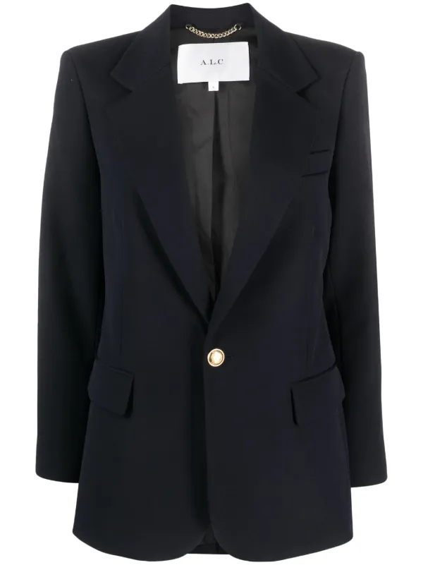 A.L.C. slim cut single breasted Blazer Farfetch