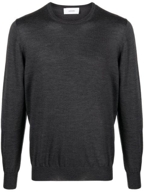 Lardini crew-neck wool jumper