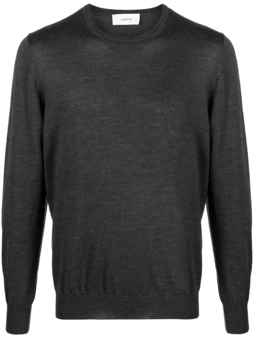 Pull en laine à col rond - Lardini - Modalova