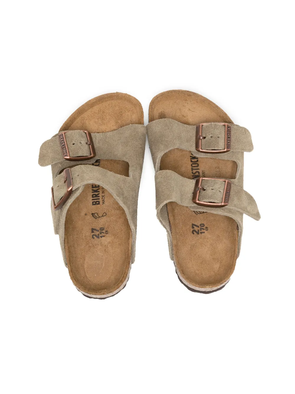  Birkenstock Kids Arizona Open-toe Sandals - Neutrals 