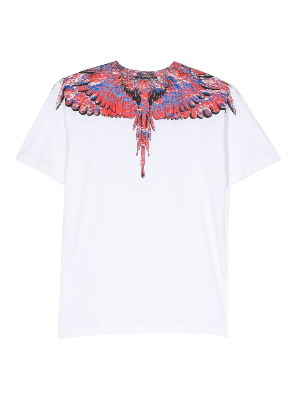 Marcelo Burlon County Of Milan Kids Lunar Wings cotton T-shirt - Wit