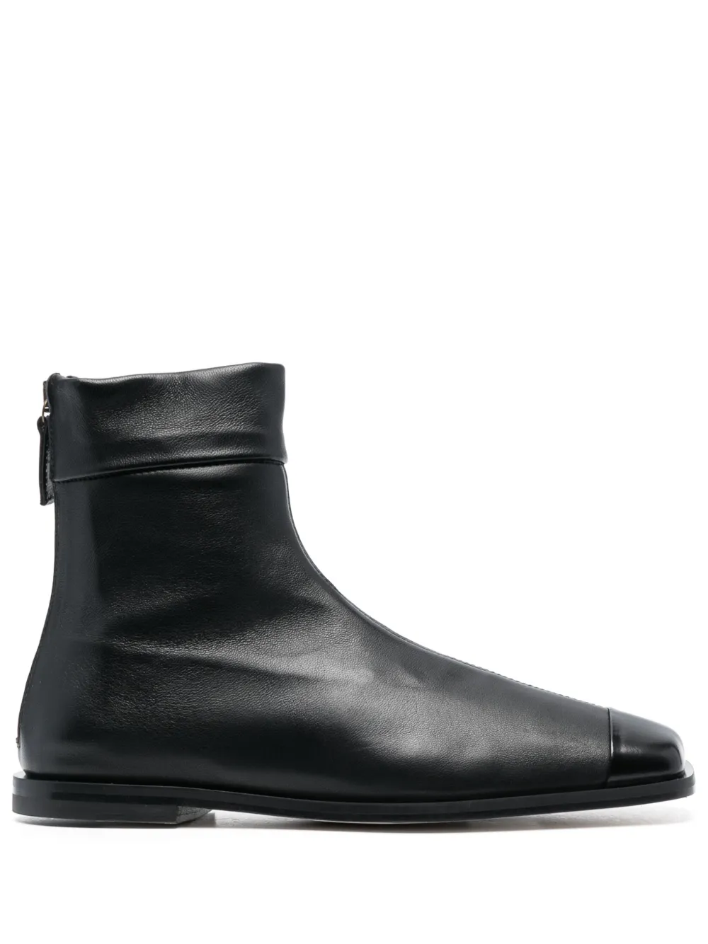 Dear Frances Edna leather ankle boots