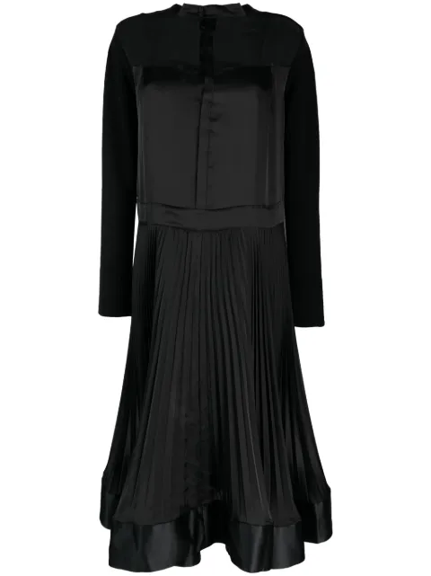 sacai プリーツスカートドレス