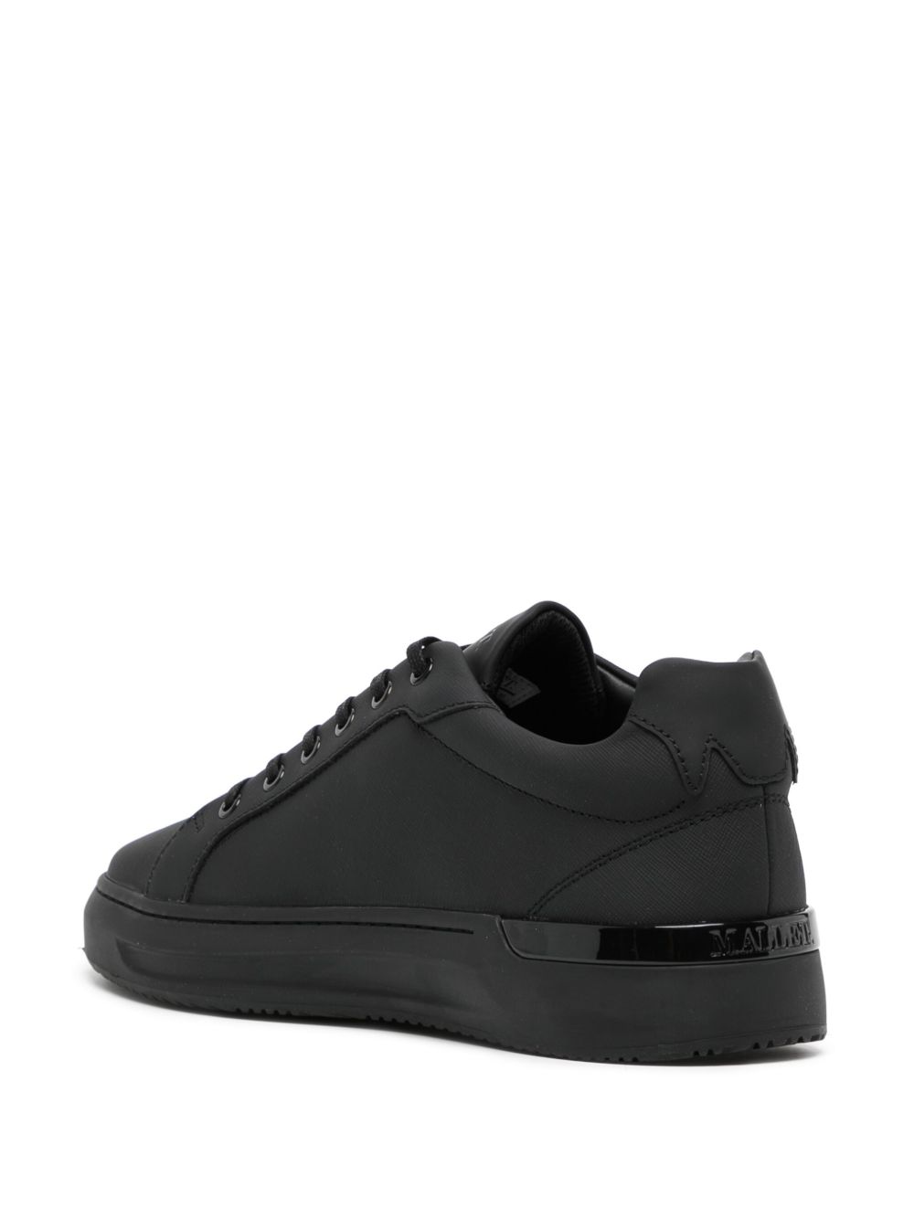 Mallet logo-debossed Leather Sneakers - Farfetch