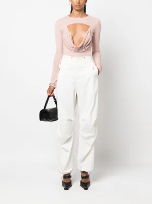 ALESSANDRO VIGILANTE 売れ筋商品|||アレッサンドロ ヴィジランテ Tシャツ トップス レディース Bodysuits Beige ALESSANDRO VIGILANTE Tops for Women - Shop on FARFETCH