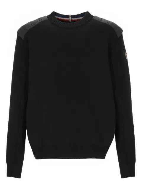 Moncler Grenoble Mountain logo-patch wool jumper