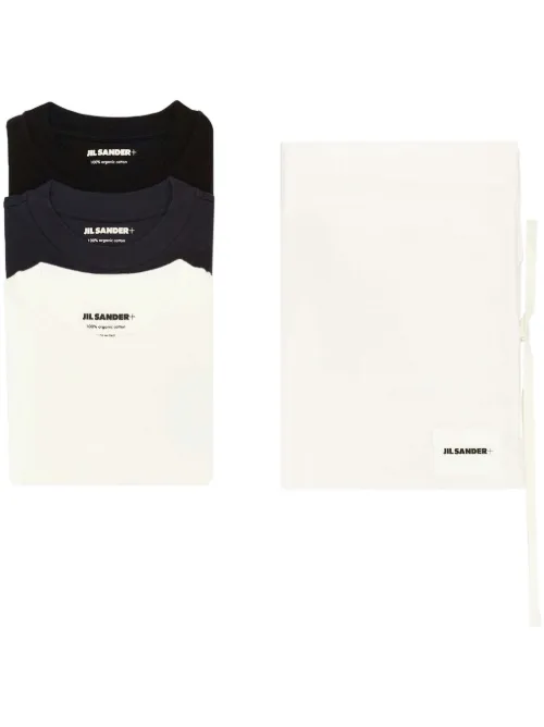 Lot de trois t-shirts à patch logo - Jil Sander - Modalova
